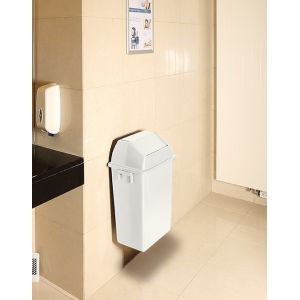 Wall-mounted bins