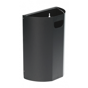 Wall-mounted bin - half round - 20L