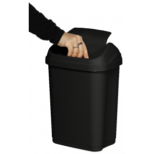 Swing top bin 10 L