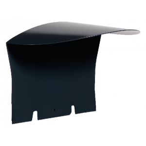 Roof for wall-mounted container