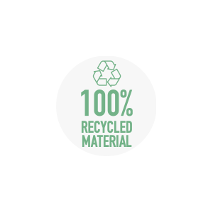 100% Recyceltes Material