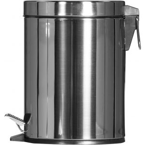 Poubelle à pédale 20L inox