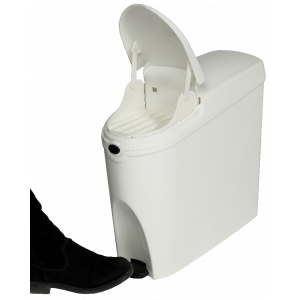 Pedal bin for sanitary pads
