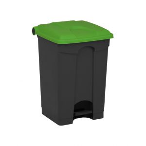 Collecteur à pédale 45L, >50% recyclé