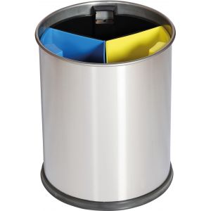 Waste separation basket 13L - 3 compartments